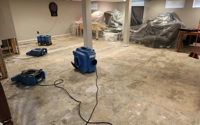 Sump Pump Failure Flooding in Pittsburgh, PA